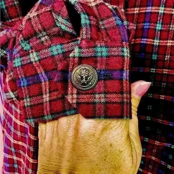 Flannel Fitted Top LUCIA LUKKEN XL - Picture 3 of 5